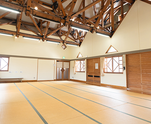 最大130名まで宿泊可能